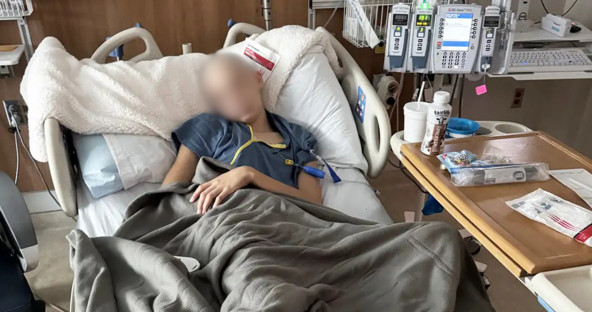 Niño cáncer óseo