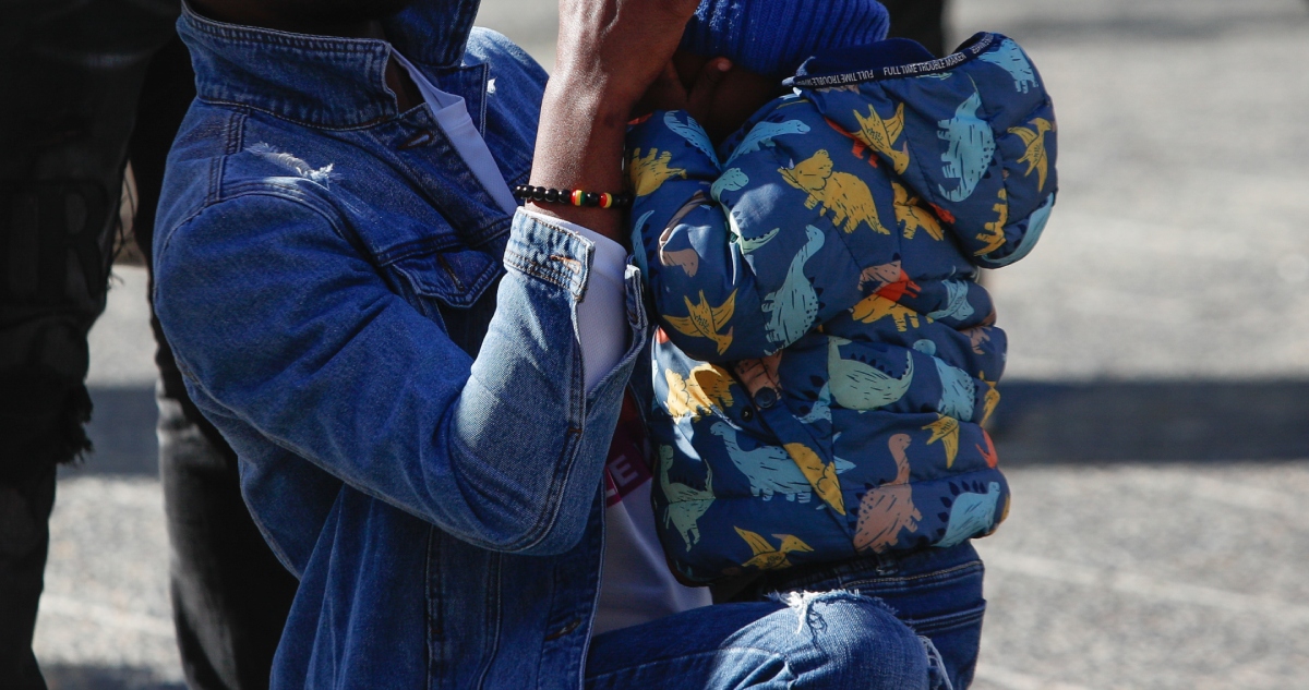Niños haitianos presunto ingreso irregular a Chile