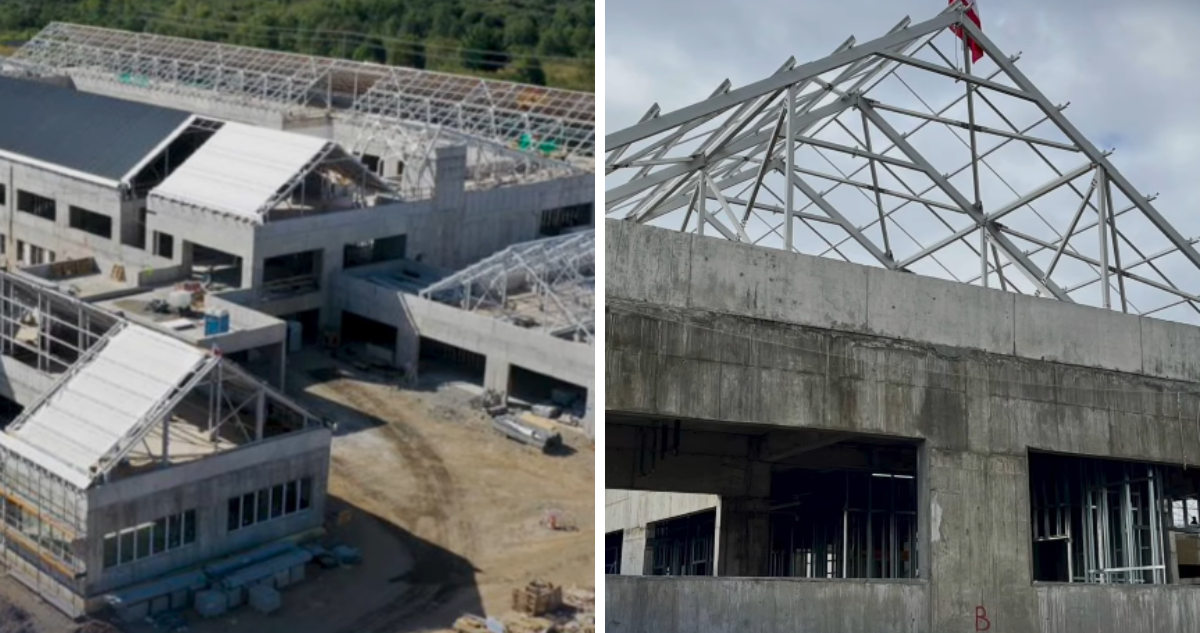 Un 62% de avance lleva la construcción del nuevo Hospital de Los Lagos