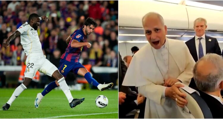 “El Papa es para todos, pero…”: León XIV se hace viral ante la pregunta de ¿Real Madrid o Barcelona?