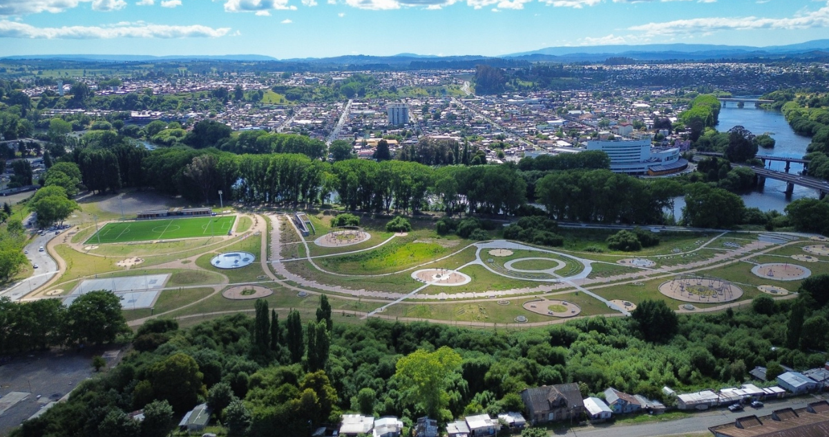 Avanza la construcción de la segunda etapa del parque Hott en Osorno