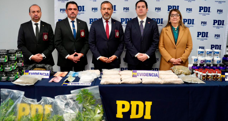 Robo de suplementos alimenticios en Chillán permite decomisar $200 millones en droga en Concepción
