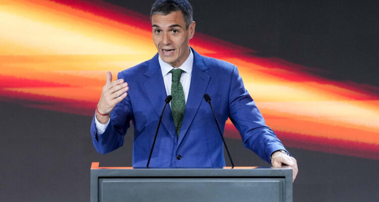 El presidente del Gobierno español, Pedro Sánchez