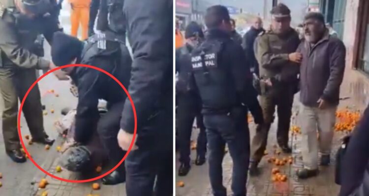 “Me da un combo”: Viral agresión de inspector municipal contra ambulante desata polémica en Curicó