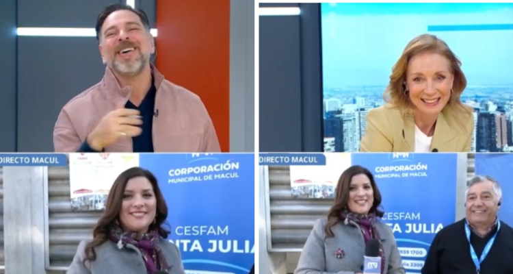 Neme celebra reincorporación de periodista de Mega al matinal tras salida de César Campos