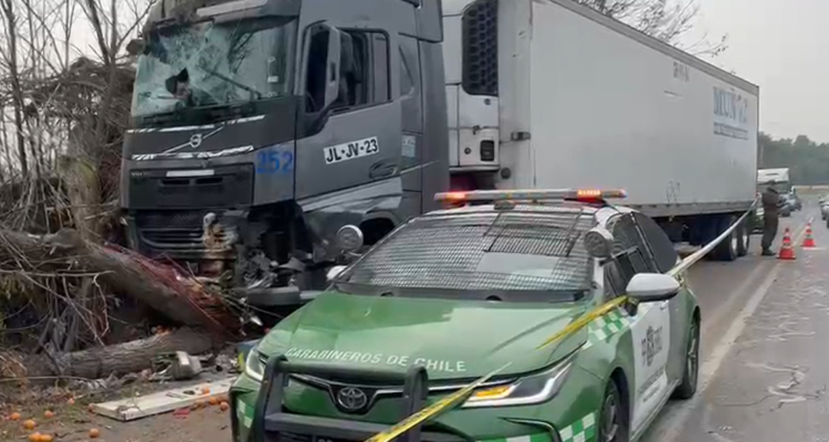 Persecución policial termina con un delincuente baleado en Paine