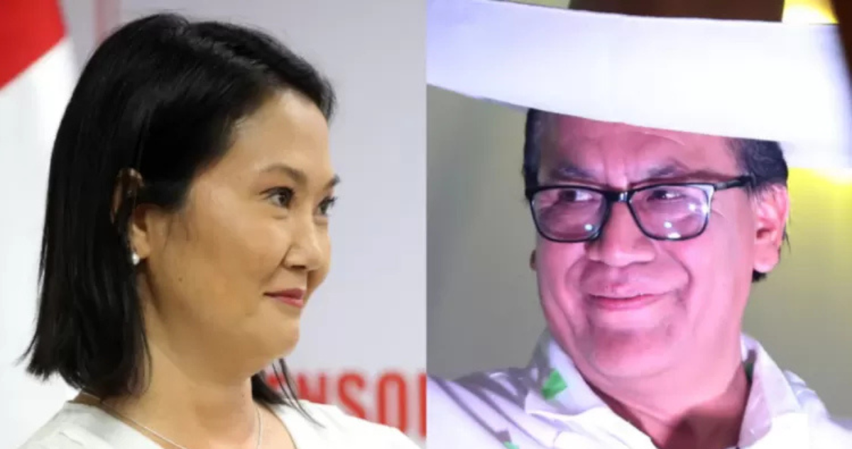 Keiko Fujimori y Roberto Sánchez. Elecciones Perú 2026.