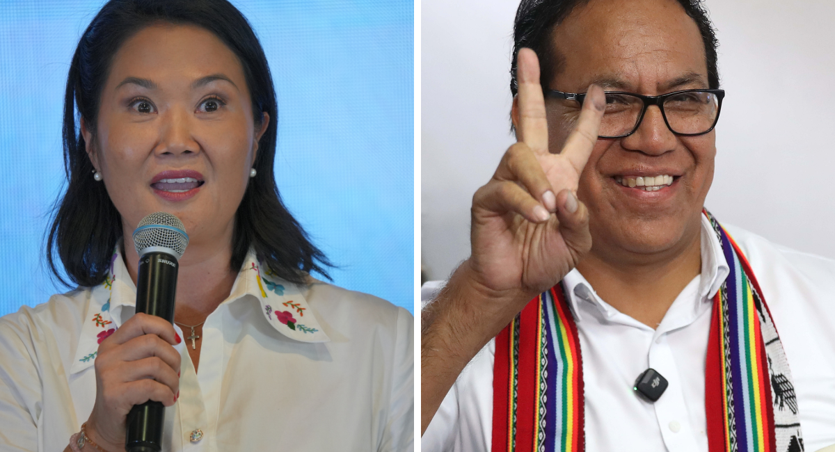 Fujimori y Sánchez | Agencia EFE (Edición BBCL)