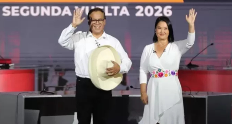 Keiko Fujimori y Roberto Sánchez