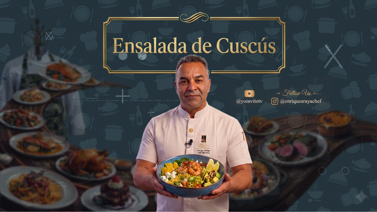 Yo invito: una sabrosa ensalada de Cuscús