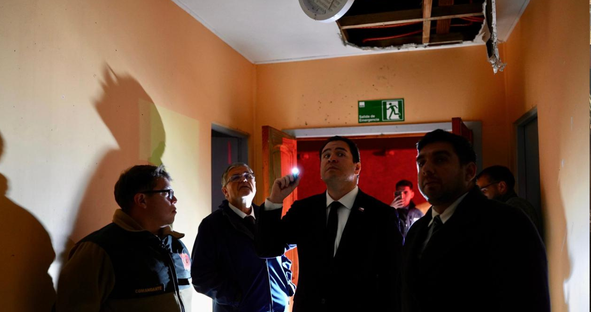 Posta rural de Trehuaco queda con 90% de daños tras incendio: no hubo lesionados