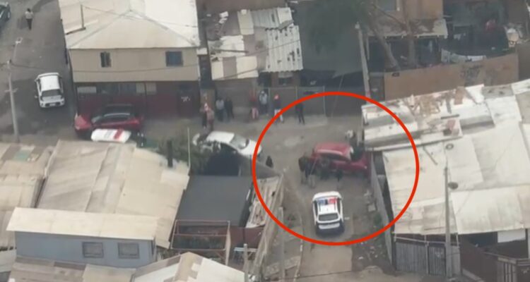 Persecución por robo en parcela de Olmué: delincuentes fueron seguidos hasta Colina
