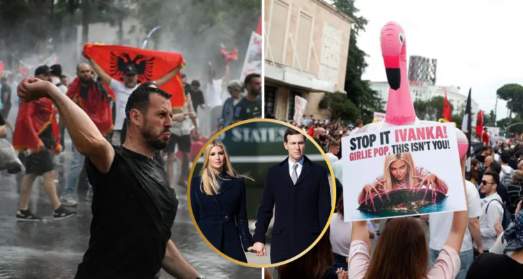 Proetstas en Albania porproyecto de yerno de Trump