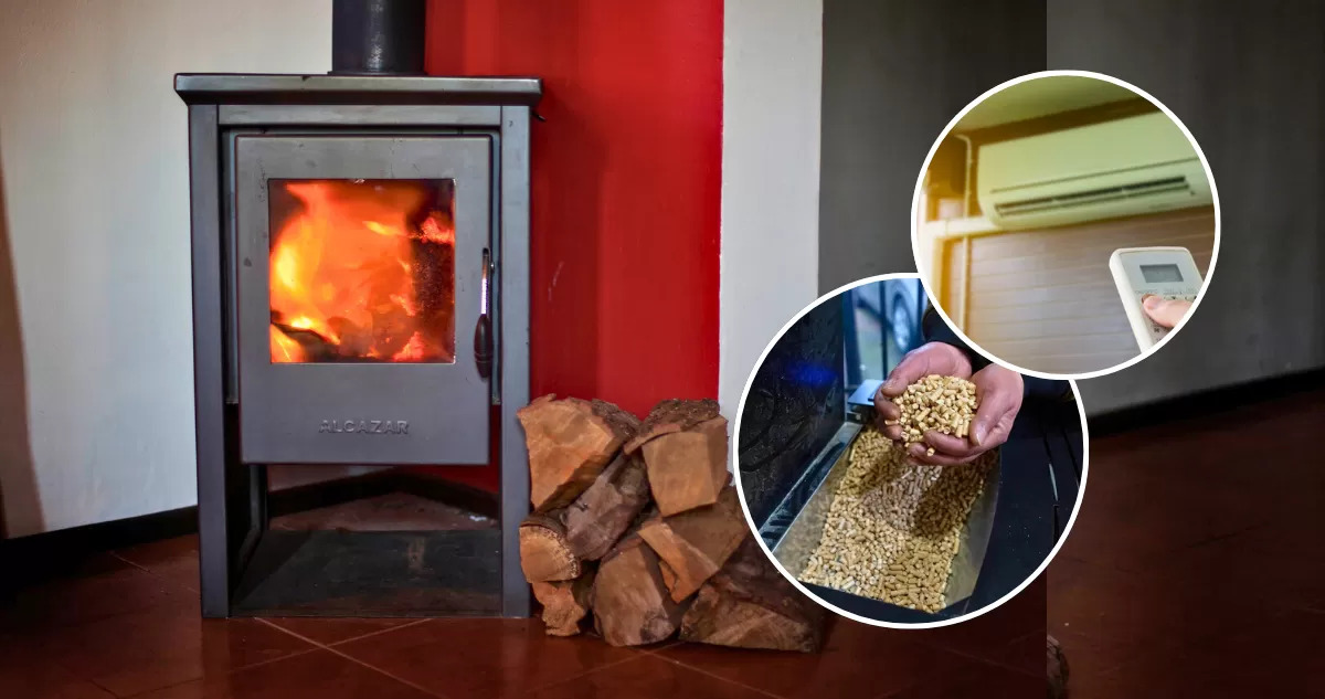 ¿Tienes estufa a leña? Así puedes cambiarla por una a pellet o aire acondicionado en Chillán o Temuco