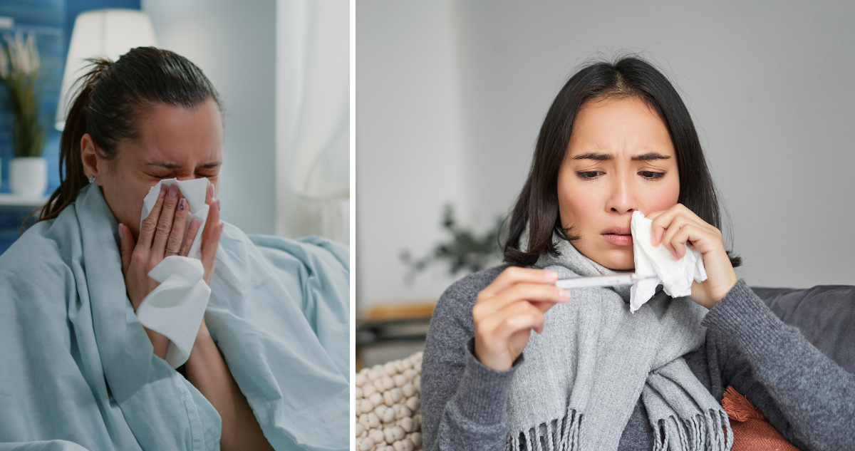 Cómo saber si lo que parece un resfrío común en realidad es influenza ¿Cómo diferenciarlos?