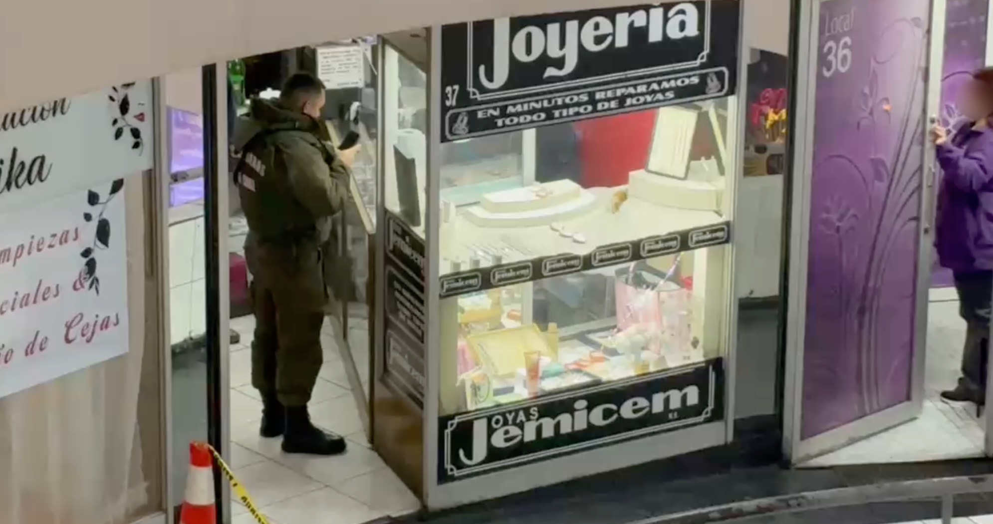 Joyería sufre millonario asalto con disparos en La Cisterna: es el segundo robo de la semana
