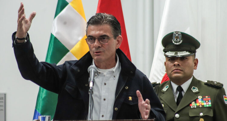 El presidente de Bolivia, Rodrigo Paz