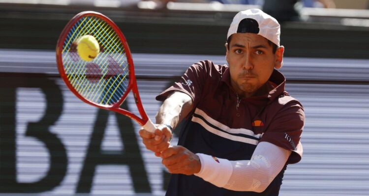 Alejandro Tabilo cayó con Auger-Aliassime y se despidió de Roland Garros.