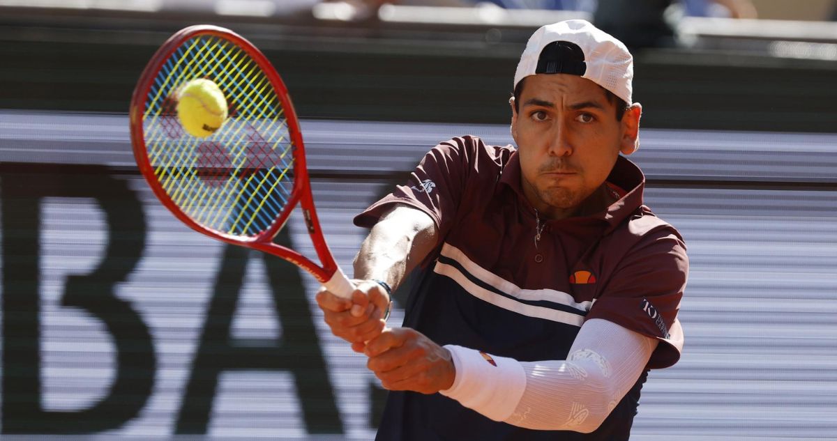 Alejandro Tabilo cayó con Auger-Aliassime y se despidió de Roland Garros.
