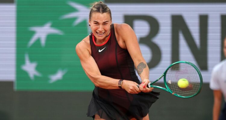 Aryna Sabalenka sigue como gran favorita en Roland Garros.