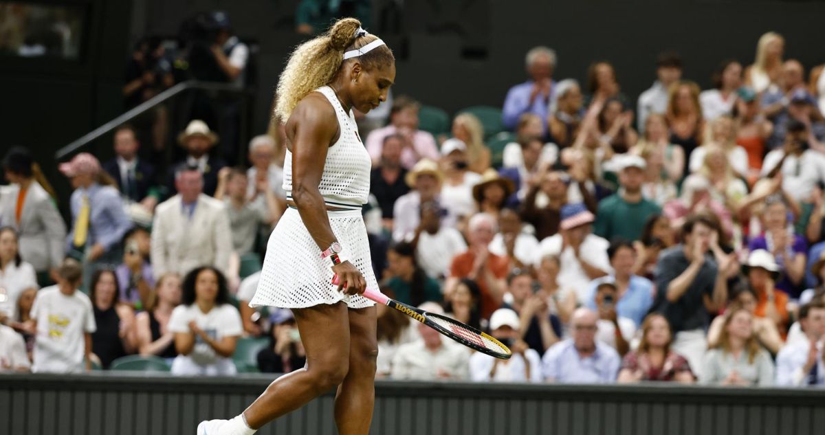 Serena Williams fue eliminada de Wimbledon.