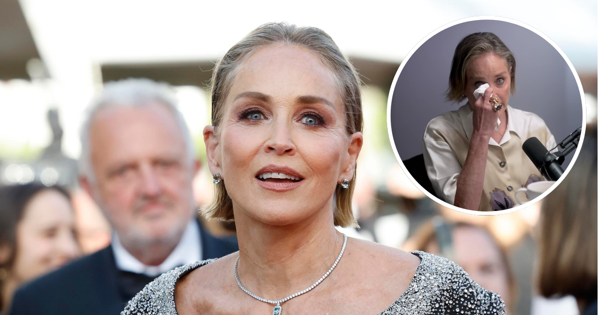 Sharon Stone en referencia a quiebre con su exmarido