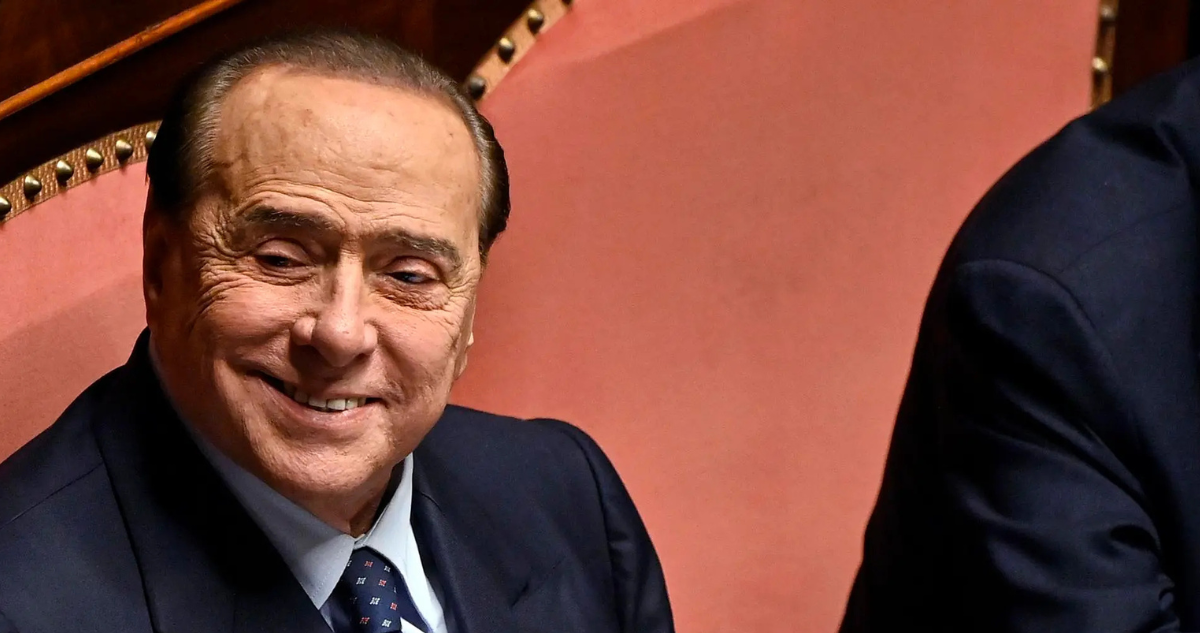 El fallecido primer ministro Silvio Berlusconi en octubre de 2022