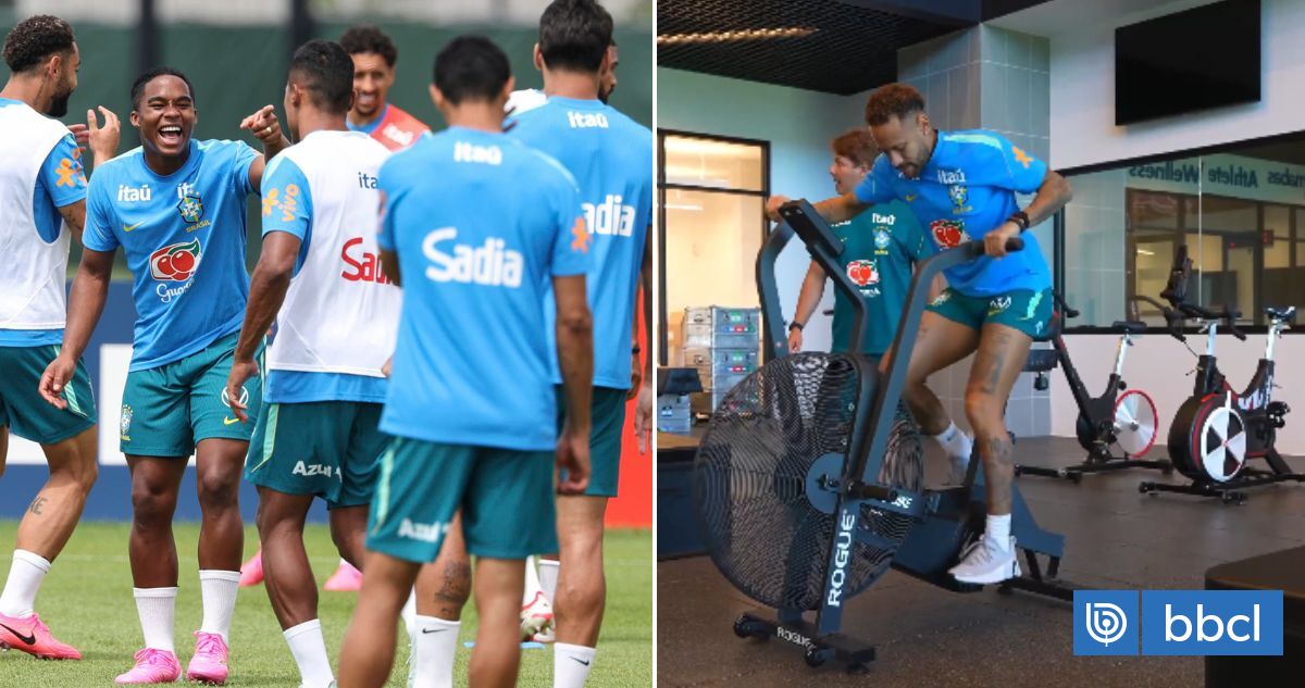 Bromas, Neymar en gimnasio y una duda de Ancelotti: así entr