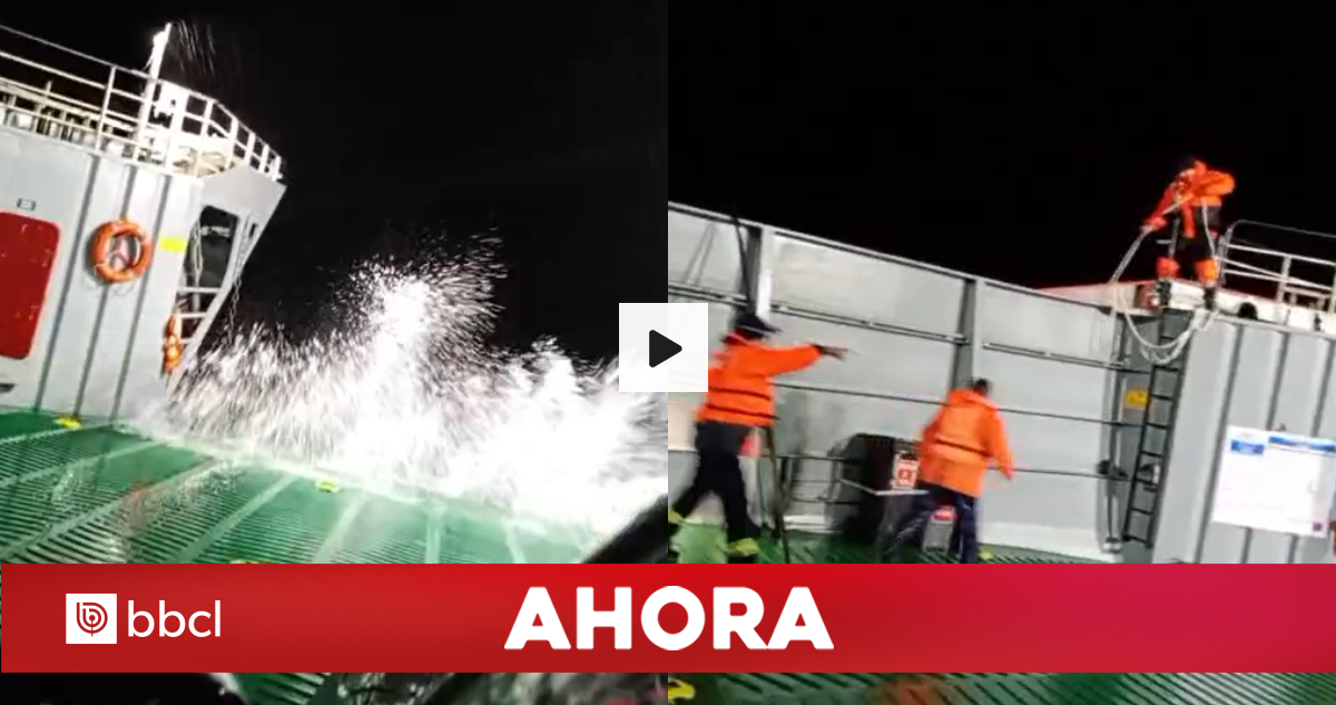 AHORA +VIDEO | Barcaza con pasajeros y vehículos queda sin p