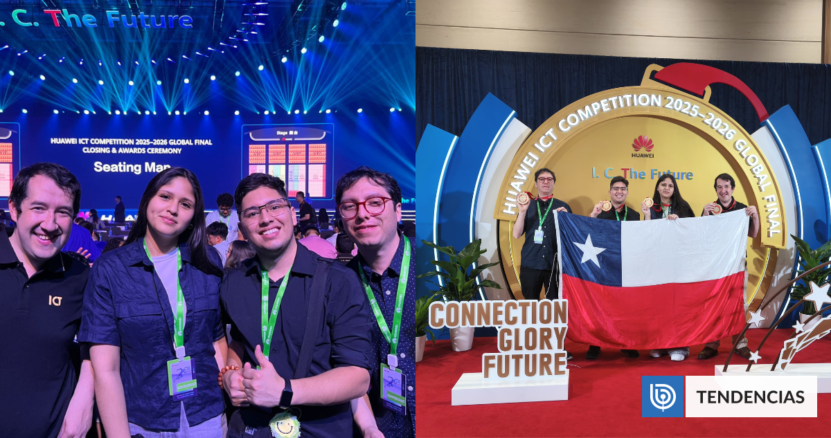 Chile logra histórico 3er lugar en mundial tecnológico en Ch
