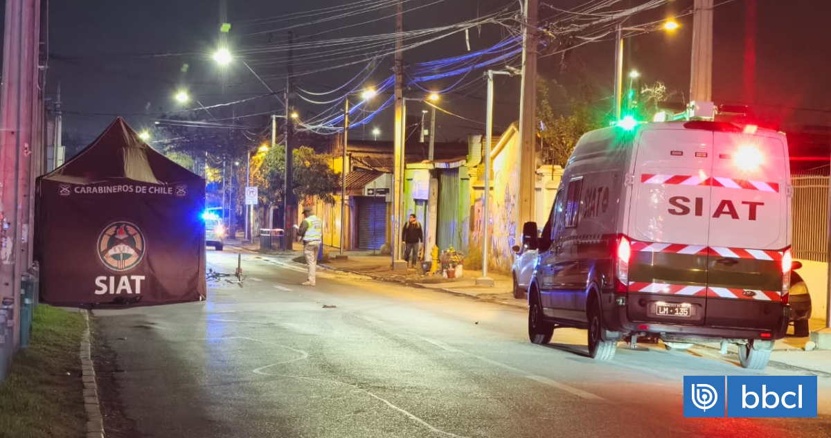 Ciclista muere tras ser impactado por un auto en La Cisterna