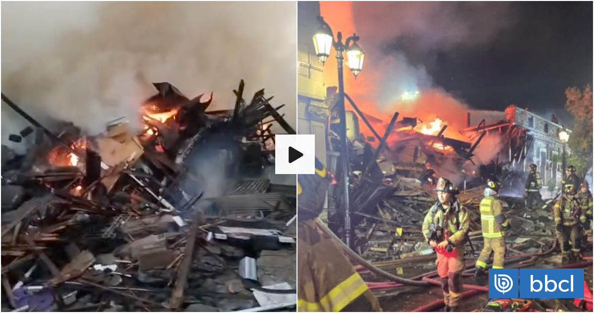 VIDEO | Destruida tras derrumbe: así quedó casona 
