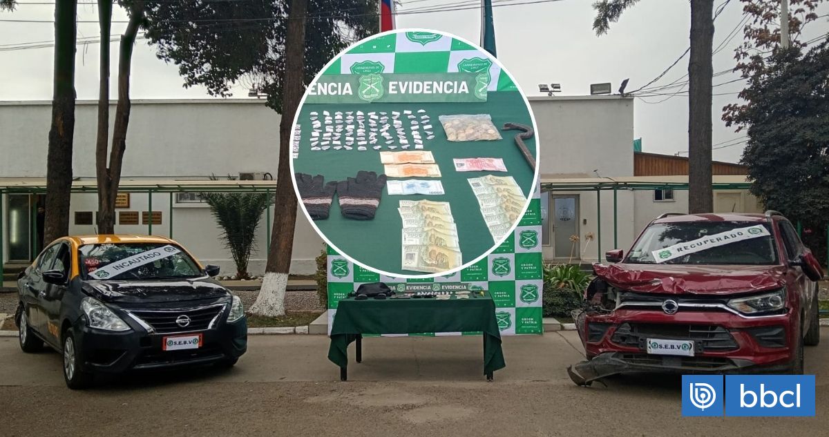 Dos detenidos tras turbazo en Colina: Carabineros recuperó e