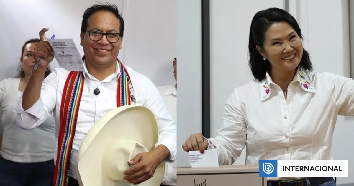 Perú: aumenta ligera ventaja de Sánchez sobre Fujimori con p