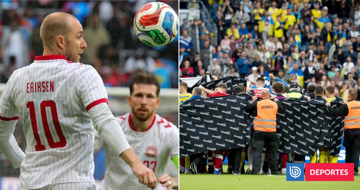 Christian Eriksen volvió a desplomarse en pleno partido: cra