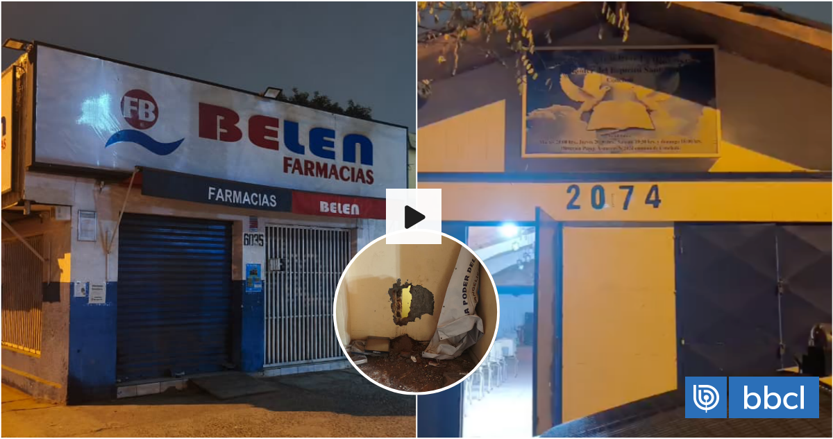 VIDEO| Delincuentes realizan forados en iglesia pa