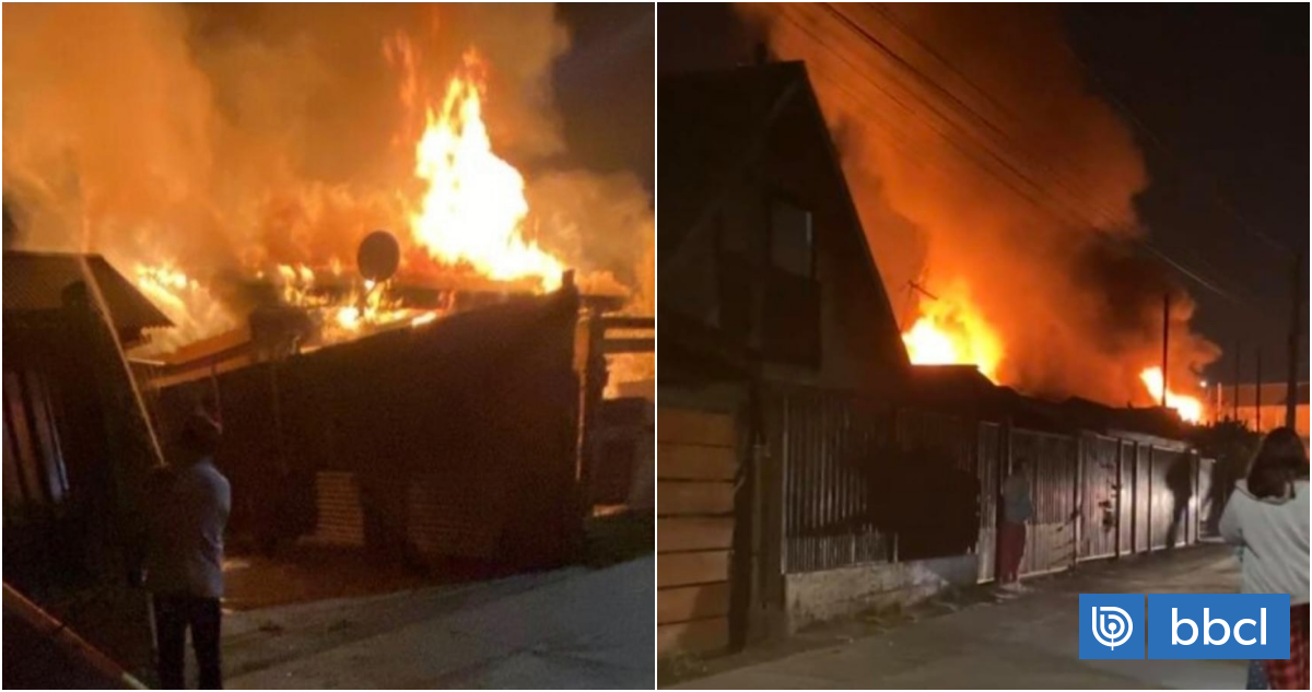 Una persona murió tras incendio que destruyó dos casas en Pa