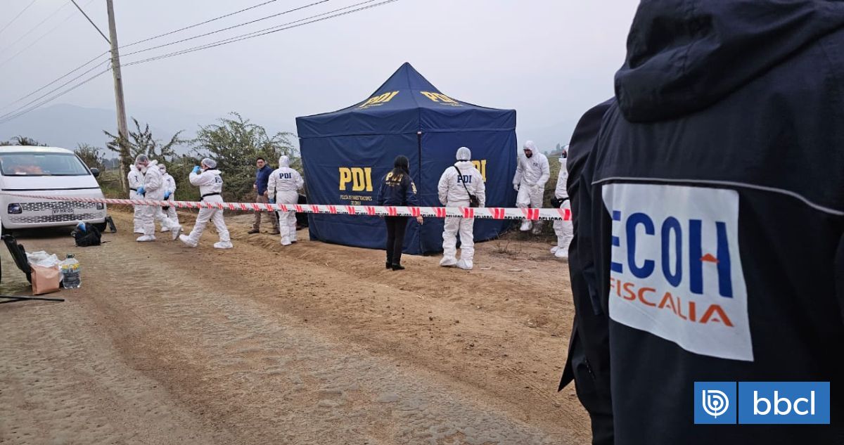 Hallan cadáver desmembrado y calcinado en Curacaví: indagan posible secuestro