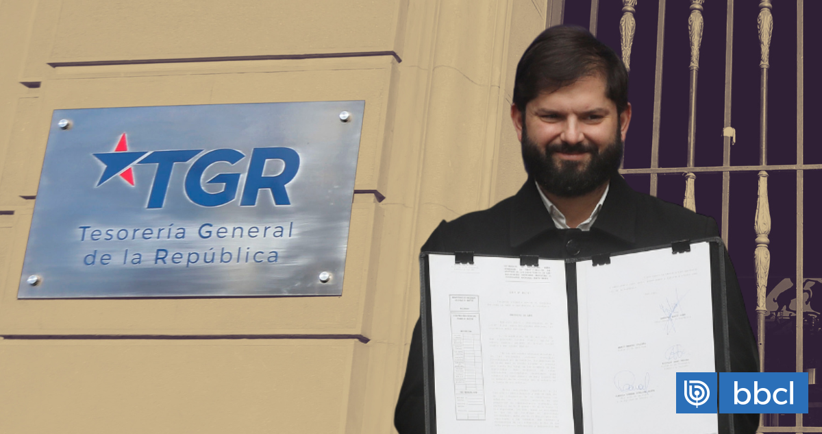 La ley promulgada por Boric que habría permitido a la TGR "a