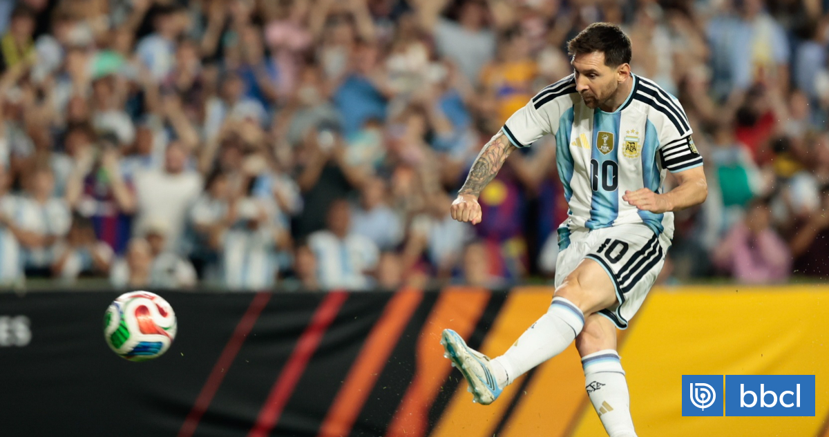 Messi rompió récord en goleada de Argentina ante I