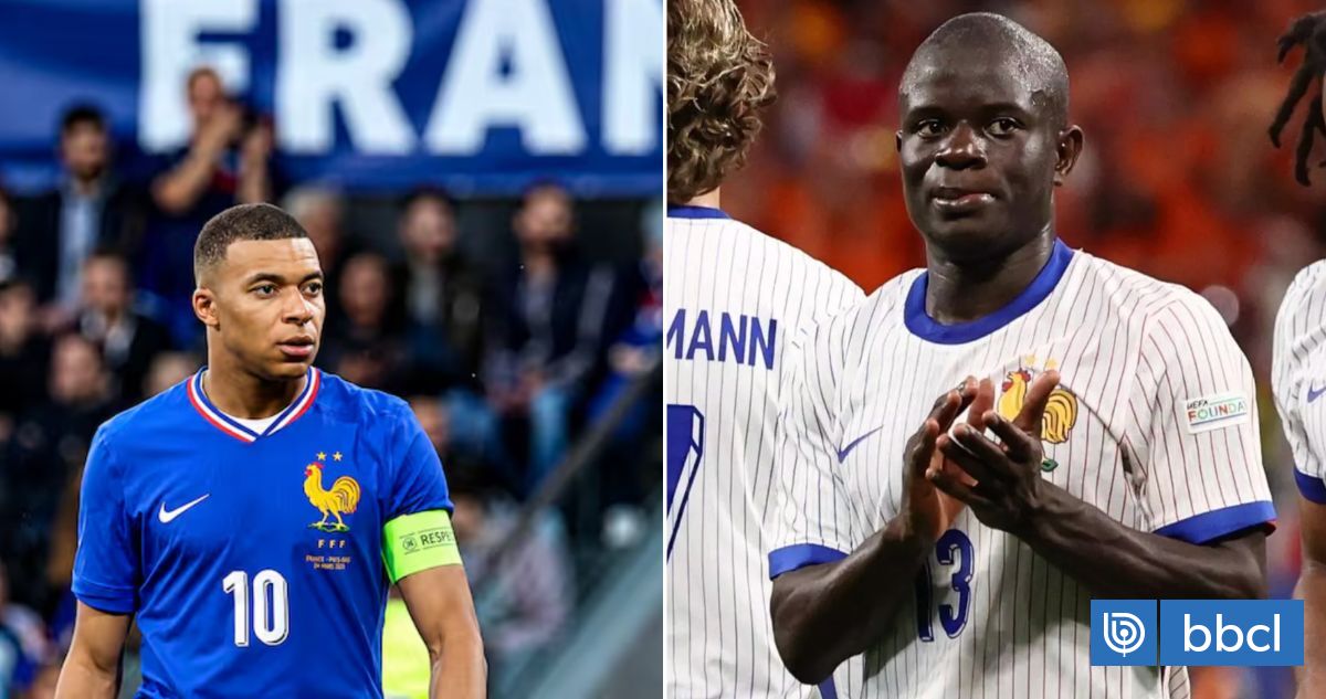 A días del Mundial 2026: gesto entre Mbappé y Kanté enciende