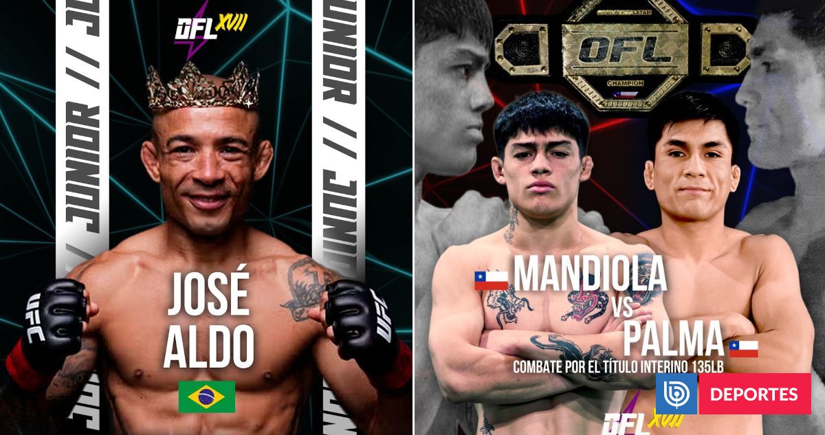 José Aldo aterriza en Chile: leyenda de UFC será figura este