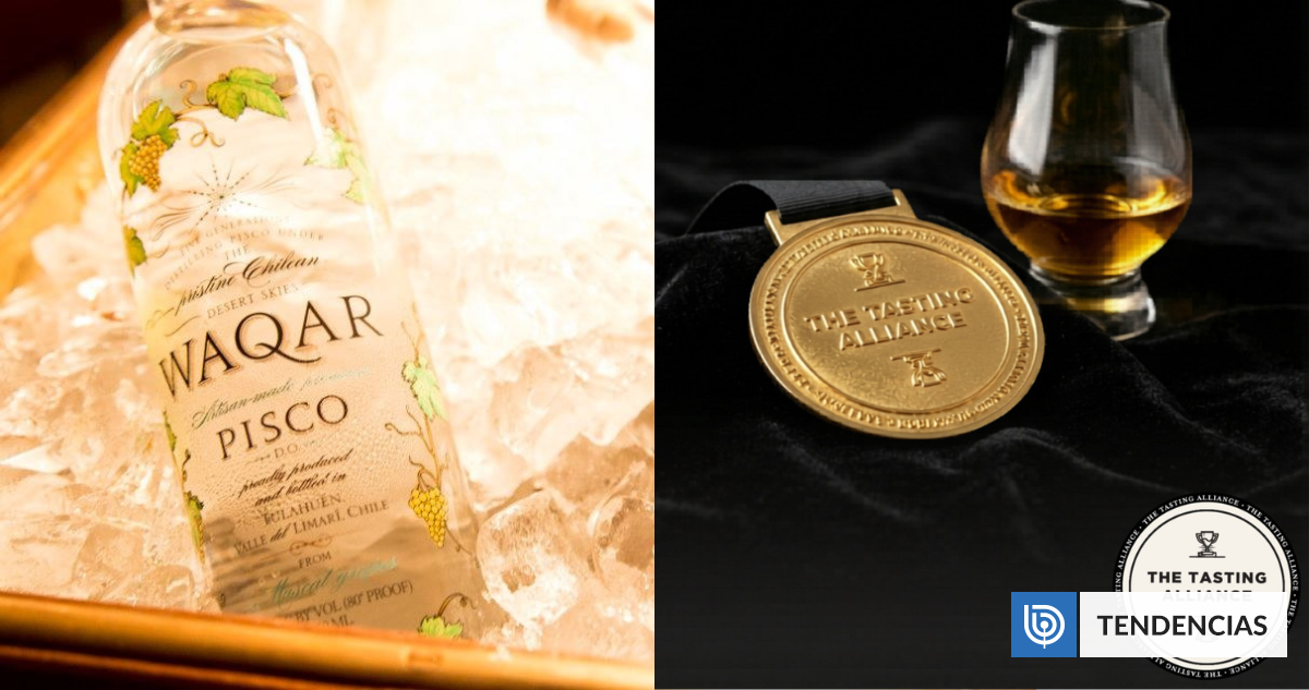 Chile brinda con oro: pisco Waqar triunfa en EEUU y va por l