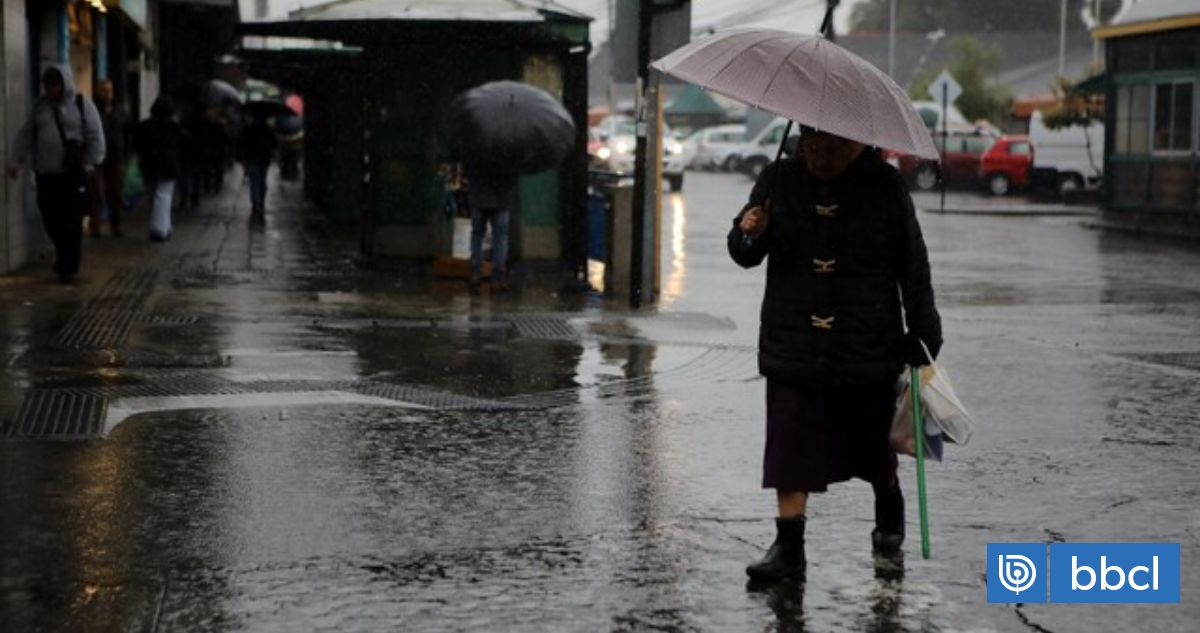 Pronostican lluvia en Santiago para el miércoles y