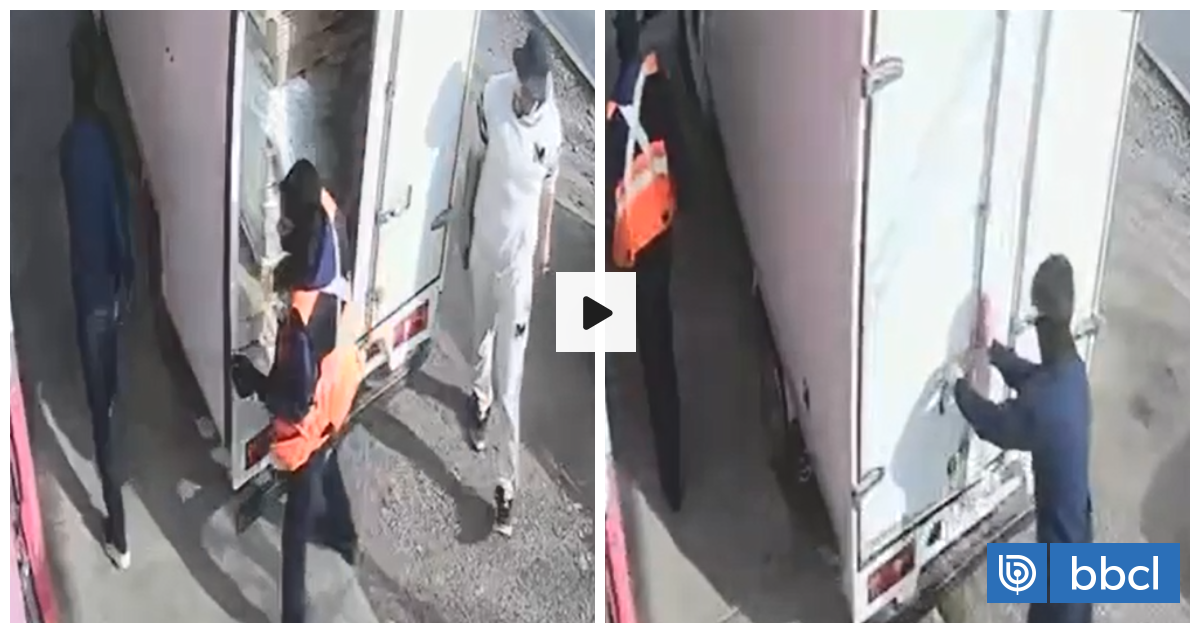 Roban camión con 2 toneladas de carne en Quinta Normal: fue 