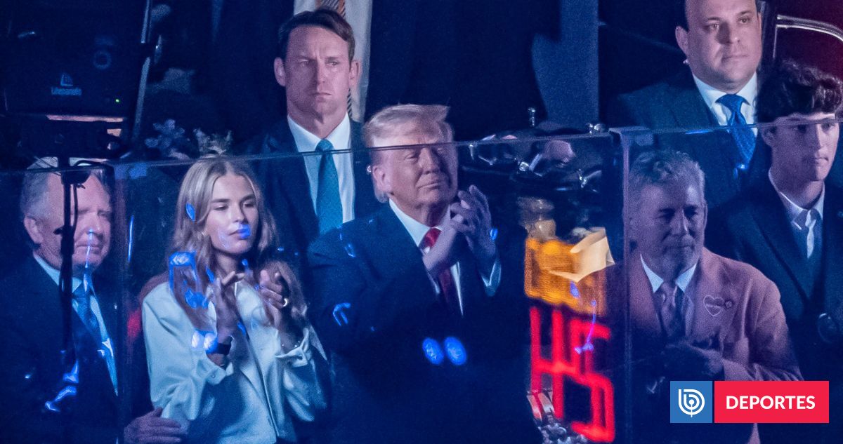 VIDEOS | Trump fue a ver las Finales de la NBA y a