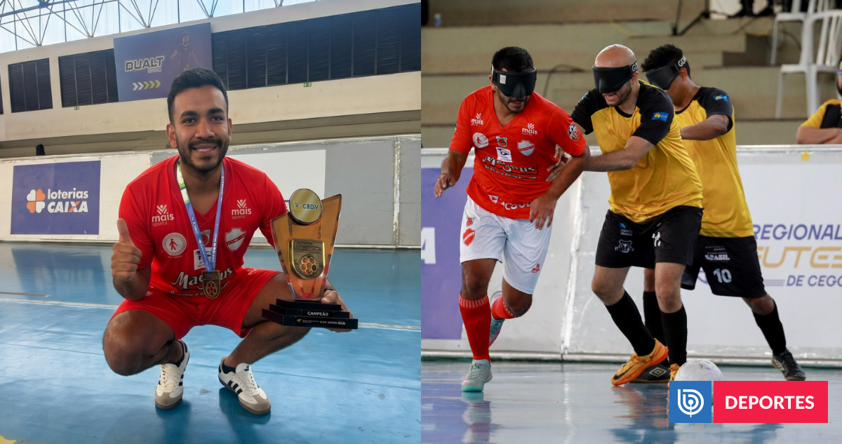Capitán de la selección chilena de fútbol para ciegos conqui
