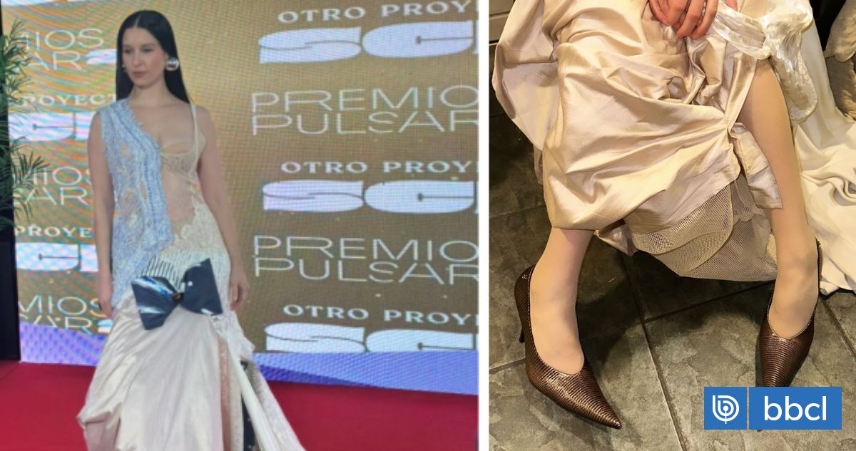 Los zapatos de un millón de pesos de Francisca Val