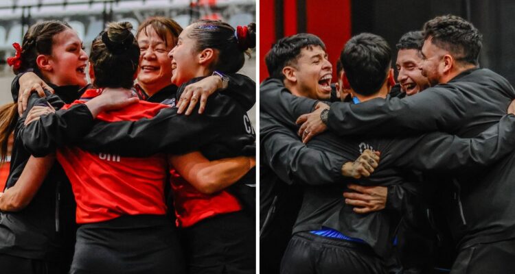 Chile ganó dos oros por equipo en Sudamericano de Tenis de Mesa.