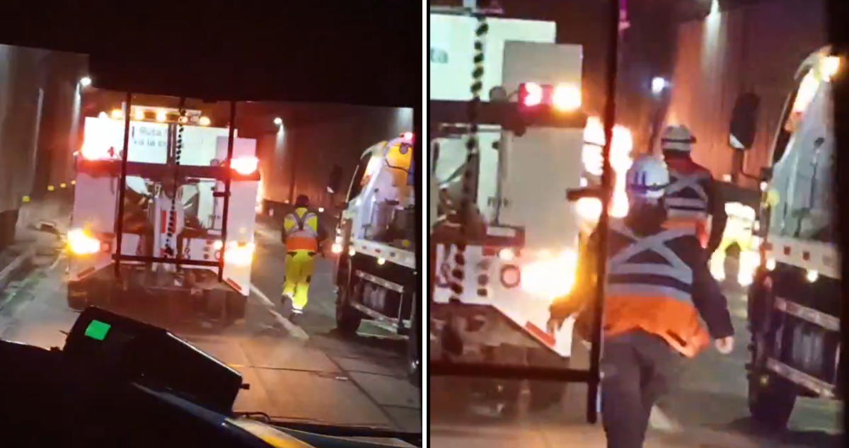 Suspenden tránsito en Túnel Lo Prado por emergencia: reportan gran congestión